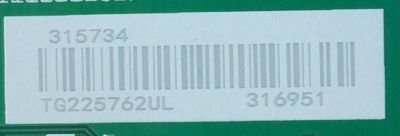 T-CON PARA TV HISENSE / NUMERO DE PARTE 315734 / RSAG7.820.11133/ROH VER.A / 316951 / PANEL HD425Y1U52-T0L/GM/CKD3A/ROH / DISPLAY T430QVN03.M / MODELO 43A65H	 - Imagen 3